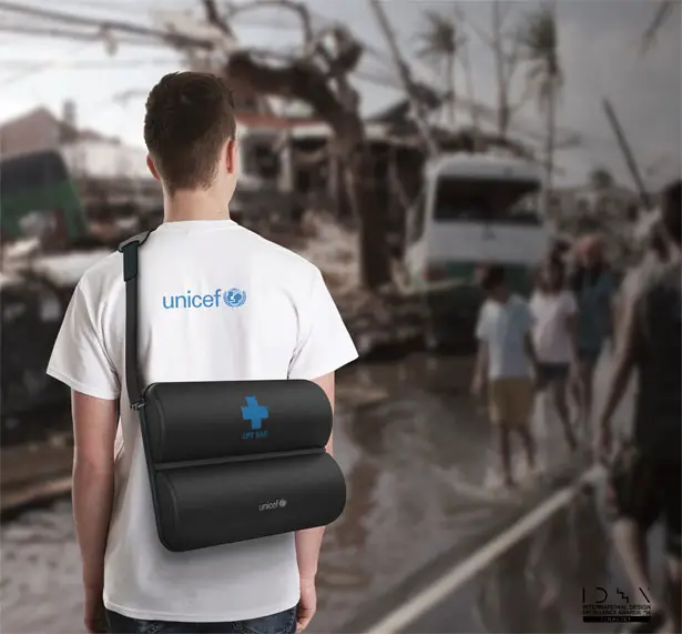 Life Bag Wearable Medical Kit by Kyuho Song