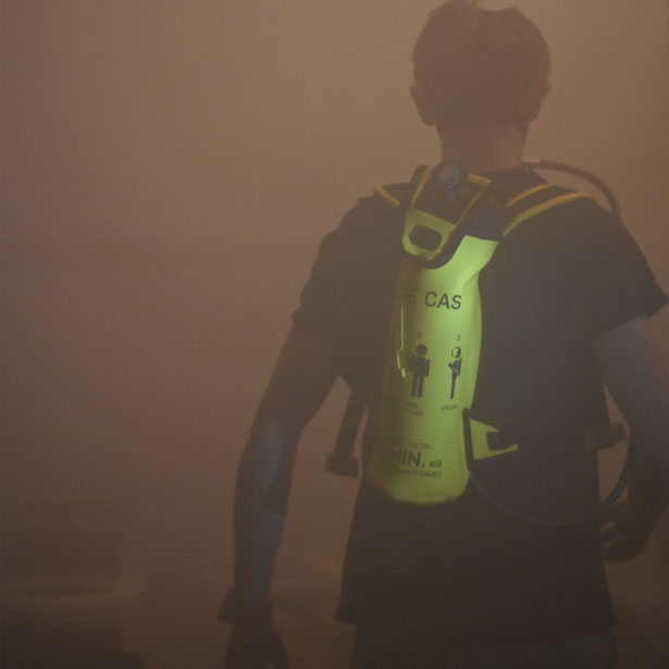 Life CAS Breathing Apparatus for Escaping fires in High Rise Buildings by Dominic Wigg