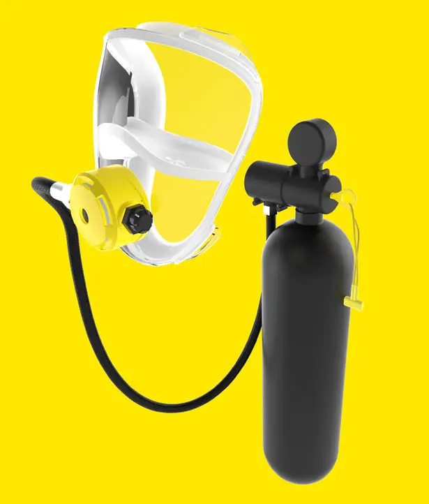 Life CAS Breathing Apparatus for Escaping fires in High Rise Buildings by Dominic Wigg