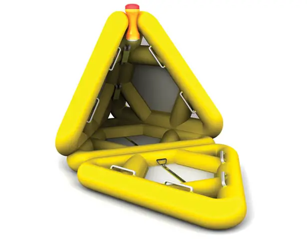 Life Triangle Life Raft