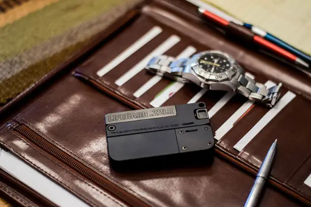 Lifecard .22LR Small and Thin Handgun Fits in Your Wallet by Trailblazer Firearms