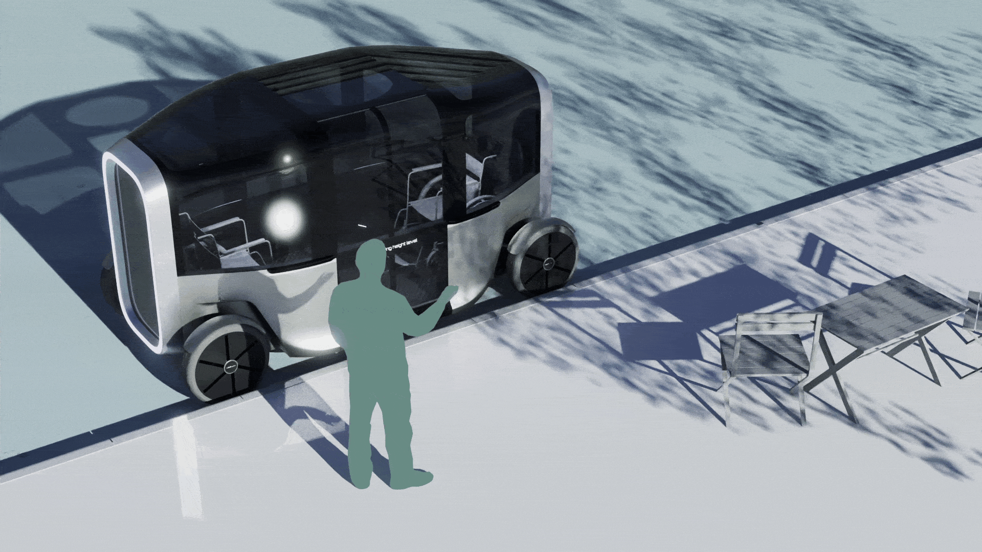 LIFT - Barrier-Free Vehicle Concept by Daniel Pokorný