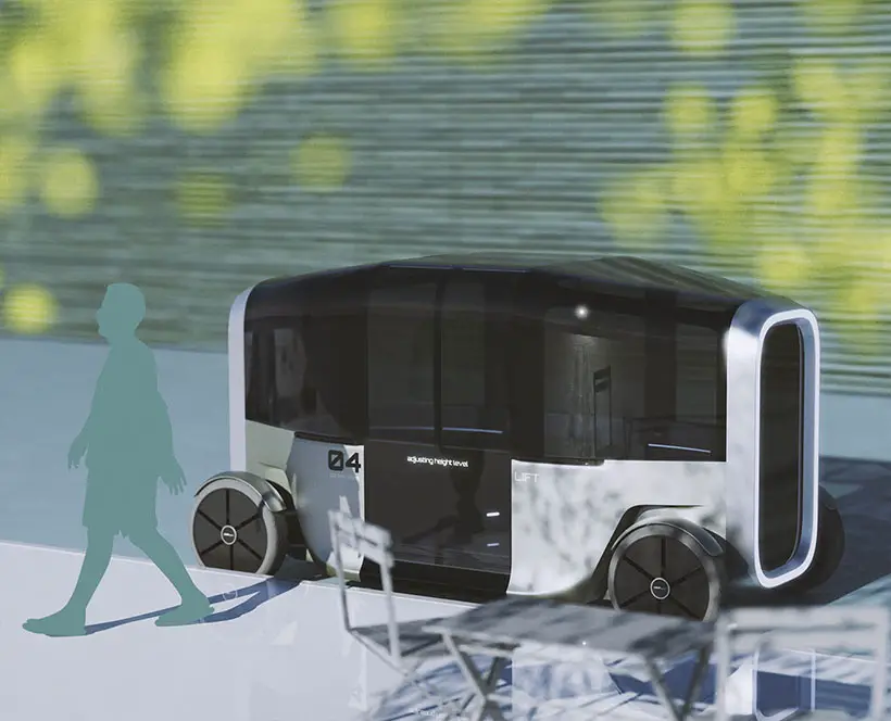 LIFT - Barrier-Free Vehicle Concept by Daniel Pokorný