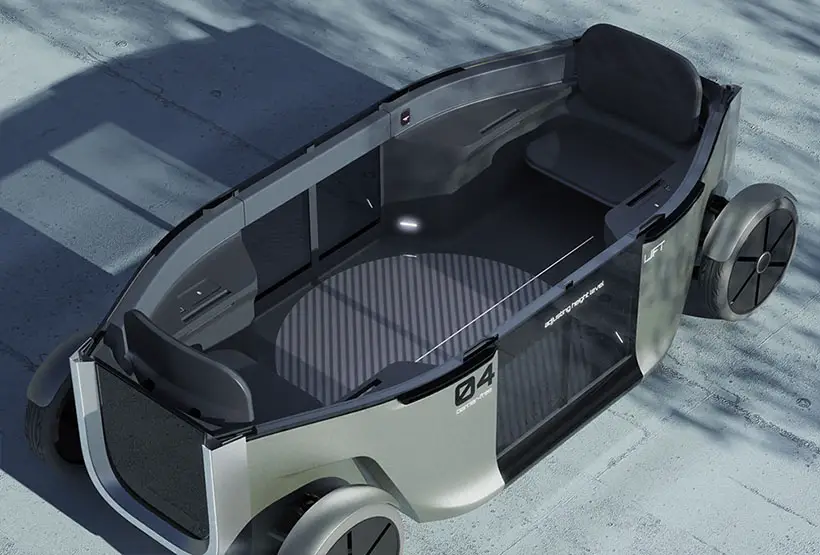 LIFT - Barrier-Free Vehicle Concept by Daniel Pokorný