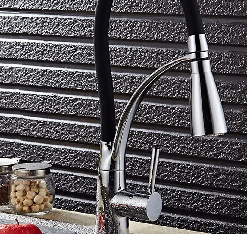LightInTheBox Pull Down Kitchen Faucet with LED