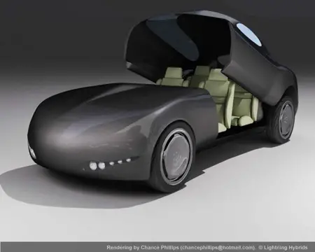 lightning hybrids LH3 concept car