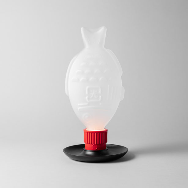 Light Soy - Premium Glass Lamp by Heliograf