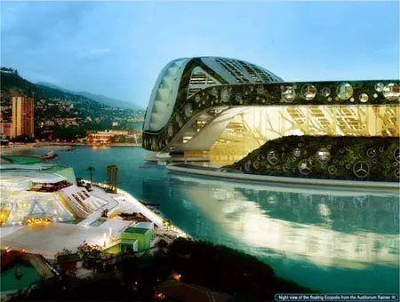 lilypads futuristic floating ecopolis
