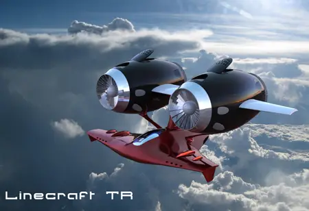 LineCraft TR : A Futuristic Aircraft Specializes In High Speed, Mid Altitude Flight