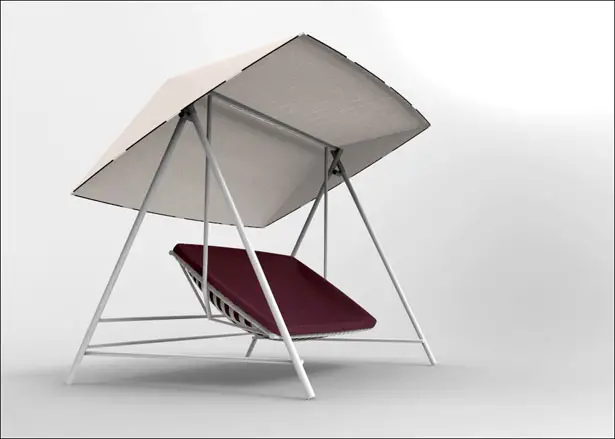 LinYa Swing Hammock by Jules Parmentier