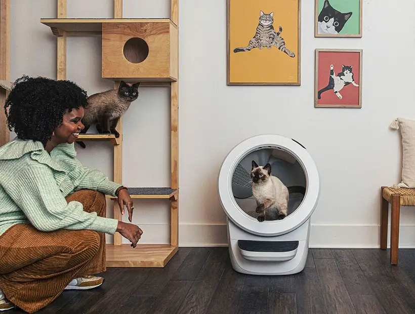 Litter-Robot 4 - The Next Generation of Smart, Self-Cleaning Litter Box for Your Cats