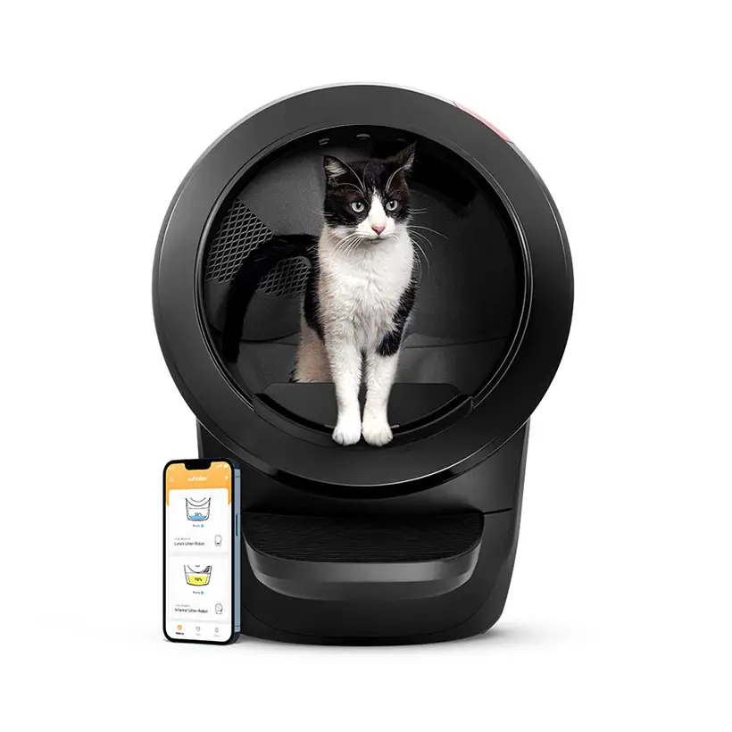 Litter-Robot 4 - The Next Generation of Smart, Self-Cleaning Litter Box for Your Cats