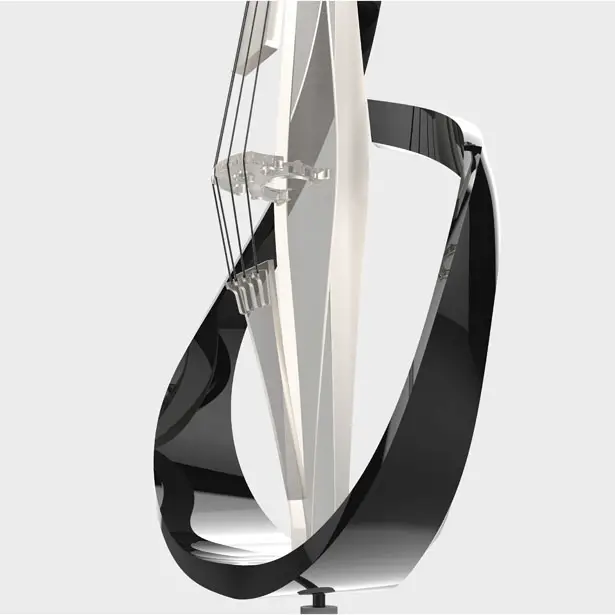 Futuristic Liu Cello Is Not Just a Music Instrument But Also Work of Art by Hubert Chen