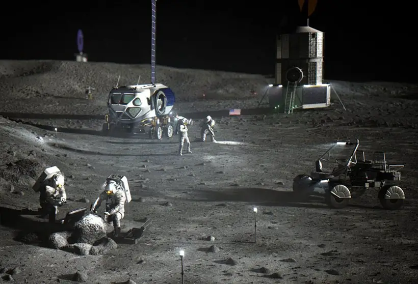 Lockheed Martin x General Motors Autonomous Lunar Rover for NASA Artemis Astronauts