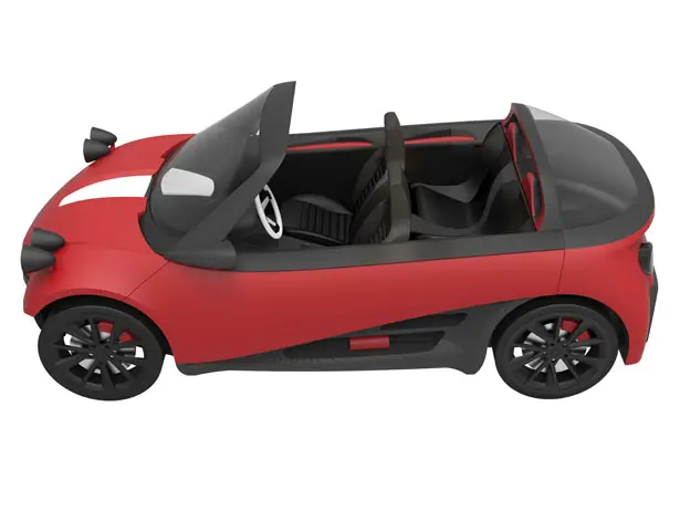 LM3D Swim 3D Printed Car Series from Local Motors
