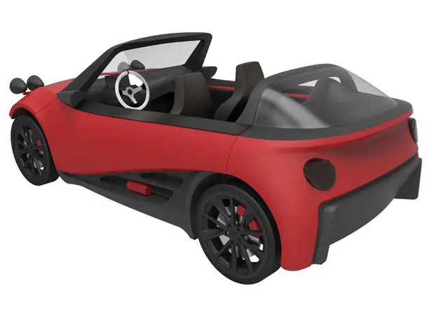 LM3D Swim 3D Printed Car Series from Local Motors