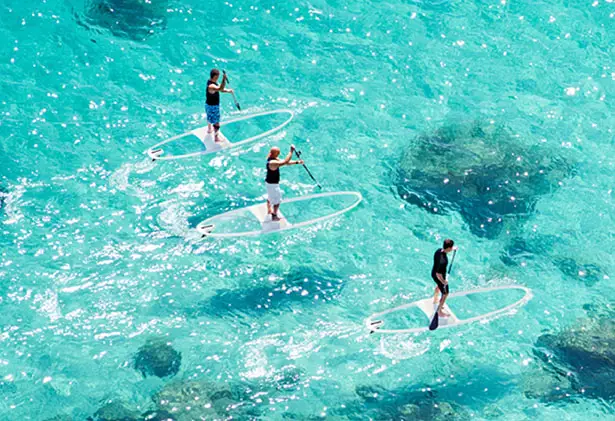 Loeva Le StandUp Transparent Paddle Board