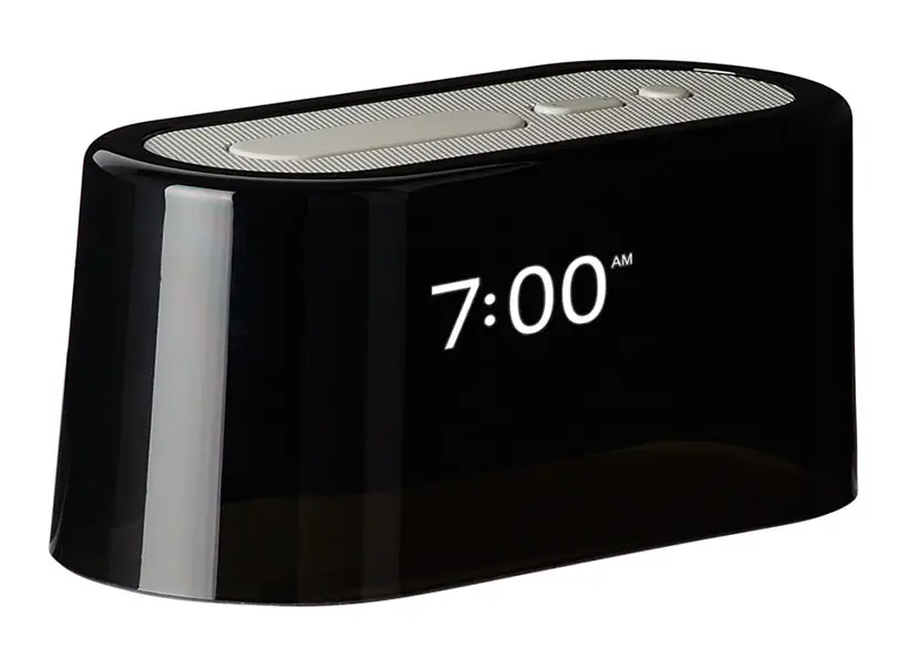 Stylish and Sleek Loftie Black Smart Alarm Clock