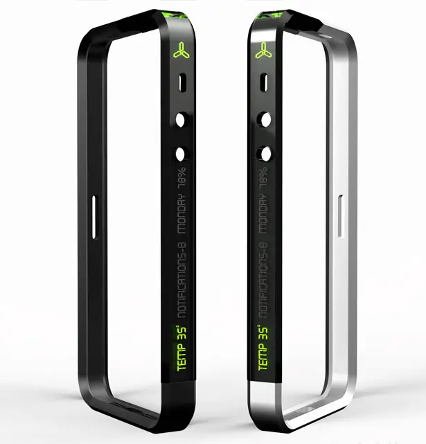 Log Digital iPhone Bumper by Subinay Malhotra