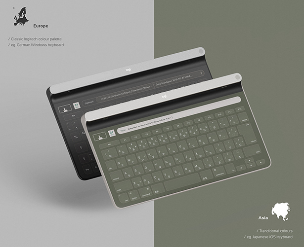 Logi Ultra Next Generation Keyboard for Shared Office by Li Shuai and Tillmann Schrempf