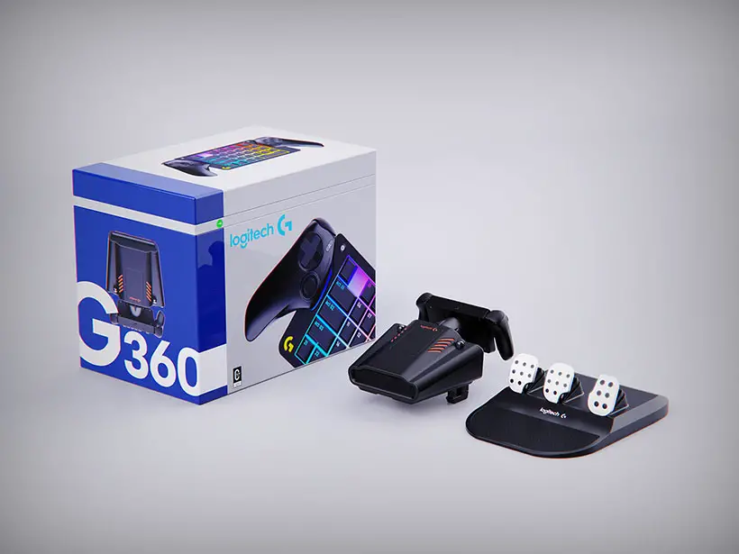 Logitech G360 Gaming Controller Concept by Thulir S S