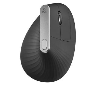 Logitech MX Vertical Advanced Ergonomic Bluetooth Mouse Lowers Muscle Strain and Reduces Wrist Pressure