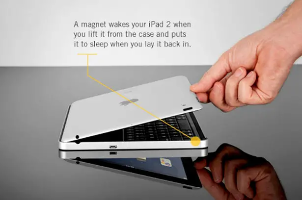 Logitech Keyboard Case for iPad2 by Zagg