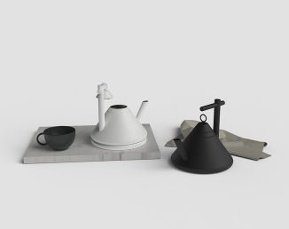 Lollo – Alessi Il Conico Inspired Kettle by Antonio Serrano