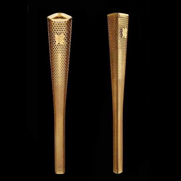 London 2012 Olympic Torch Design by Barber Osgerby