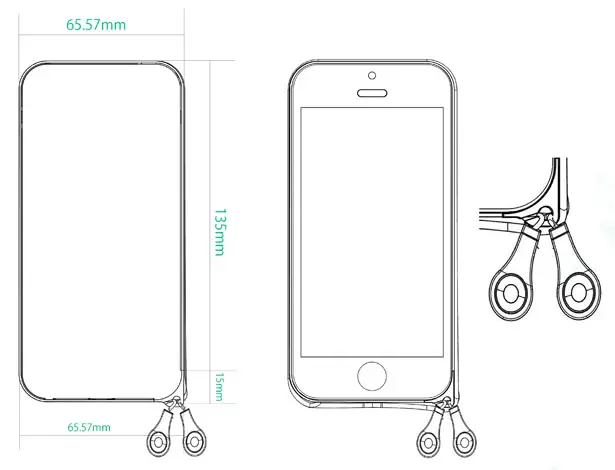 LOOP - An Iphone Bumper with Ear Phone Management Utility by Subinay Malhotra