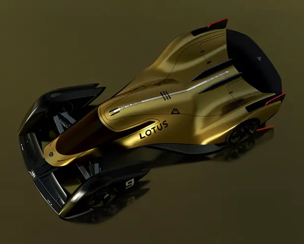 Lotus E-R9 Race Car