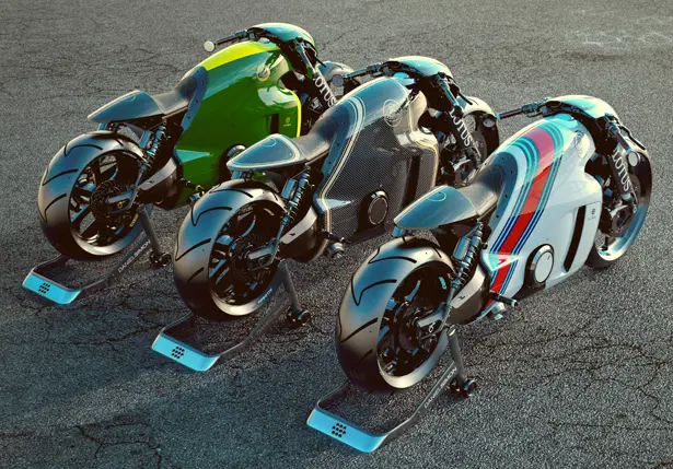 Lotus C-01 Motorcycle Integrates Carbon Fiber, Titanium, and Aerospace Quality Steel