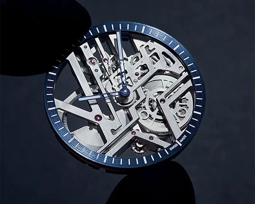 Louis Vuitton Voyager Skeleton Watch