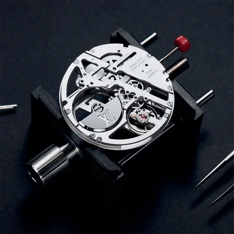 Louis Vuitton Voyager Skeleton Watch