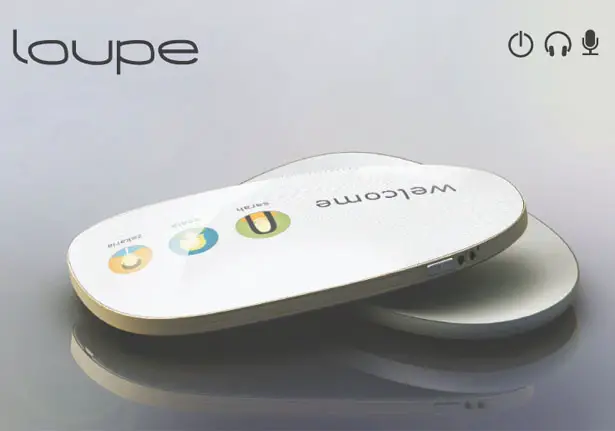 Loupe Concept Remote Control : Smart Future Technology for Older Generations