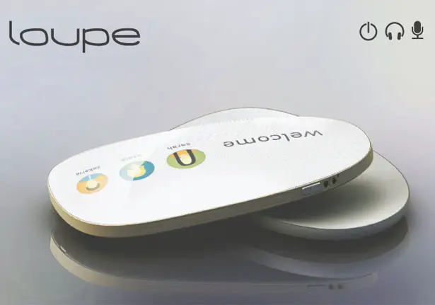 Loupe Concept Remote Control by Beata Patasiute and Sarah Gao