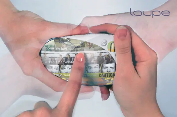 Loupe Concept Remote Control by Beata Patasiute and Sarah Gao