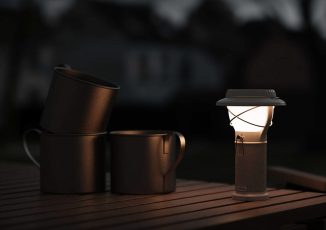 Lucia Portable Camping Light with Retro Modern Vibe