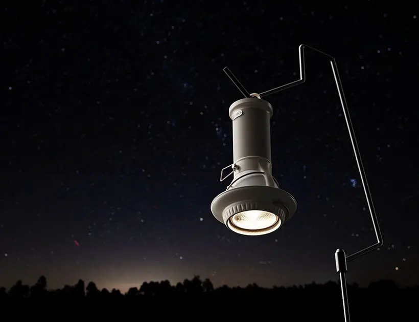 Lucia Portable Camping Light with Retro Modern Vibe