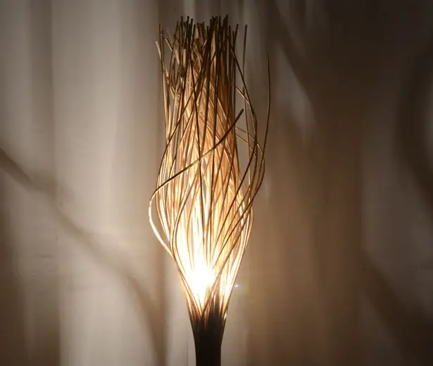 Lumber Lamp by Hongtao Zhou