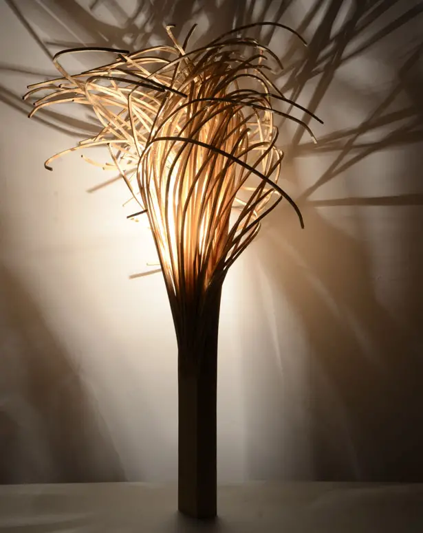 Lumber Lamp by Hongtao Zhou