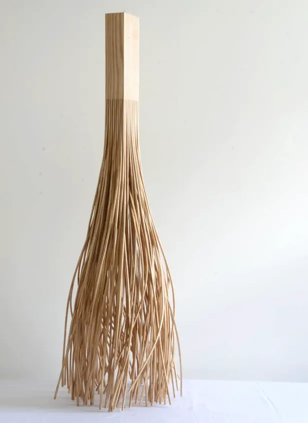 Lumber Lamp by Hongtao Zhou