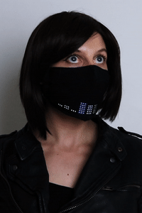 Lumen Couture LED Matrix Face Mask