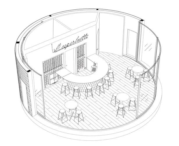 LumiBar - Prefab Bar Module Is Ready To Be Implanted Almost Anywhere in The World