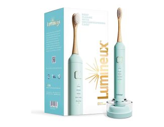 Lumineux Electric Toothbrush with Super Soft Bamboo Tooth Brush Head