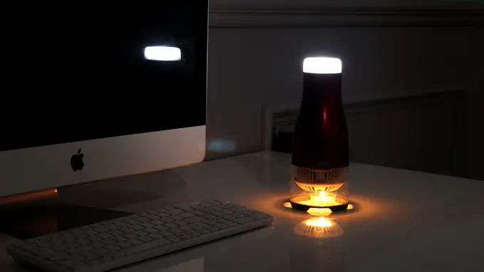 Lumir C: Candle Powered LED Lamp