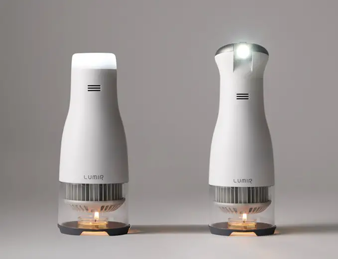 Lumir C: Candle Powered LED Lamp