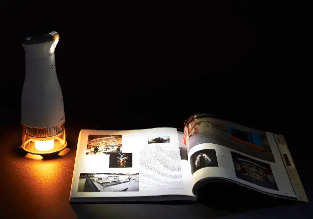 Lumir C: Candle Powered LED Lamp