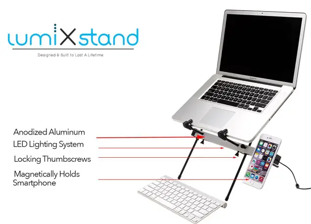 LumiXstand : Laptop Stand by Dale Rorabaugh