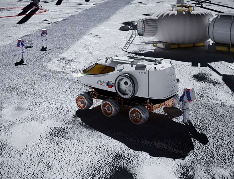 LUNIAQ Lunar Rover Inspired by SKODA Cars